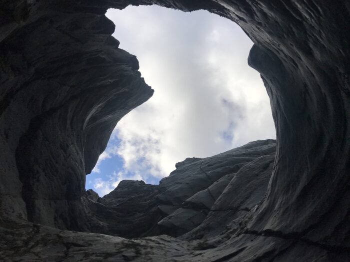 神居古潭おう穴群