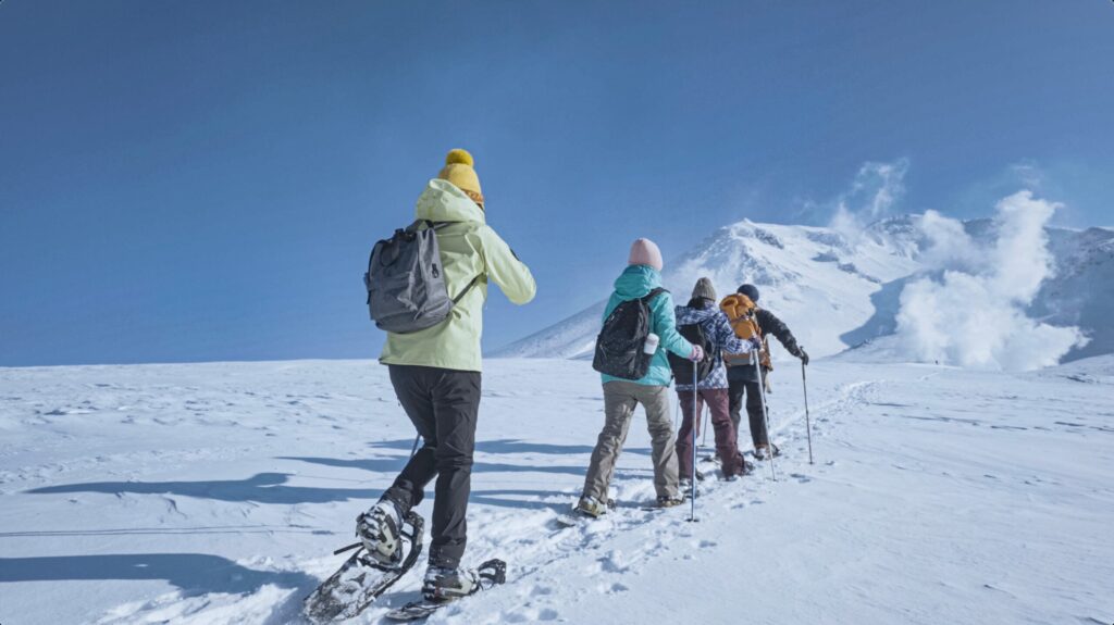 【大雪山 – 旭岳山】冬季旭明观景池雪鞋导览